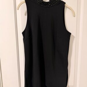 Michael Kors Black Embellished Sleeveless Blouse